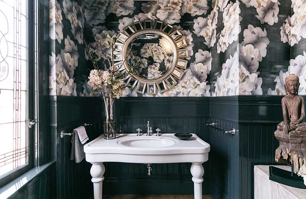 Wallpaper For Small Bathroom Ideas Interior Design Guides - Large Print Wallpaper Bathroom Wallpaper For Small Bathroom Ideas Interior Design Guides - Large Print Wallpaper Bathroom