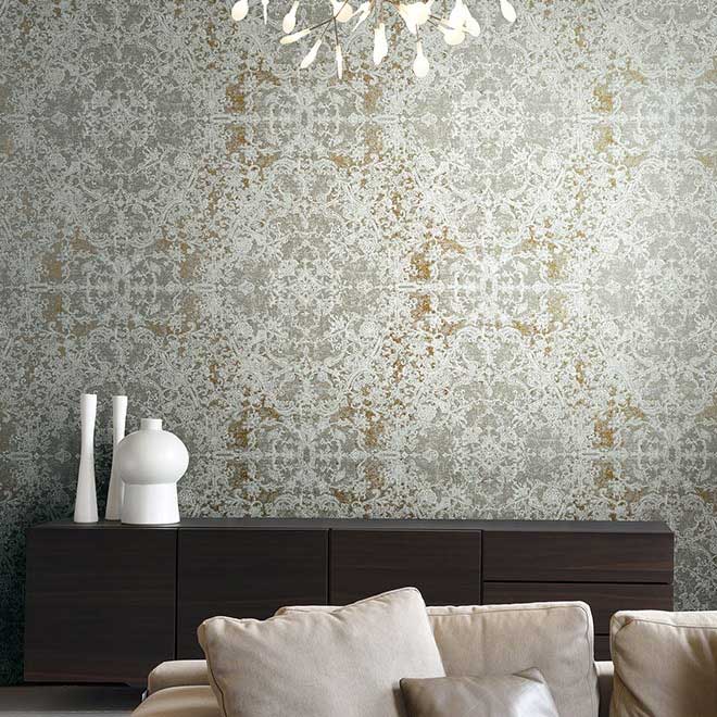How to Use Textured Wallpaper | Interior Design