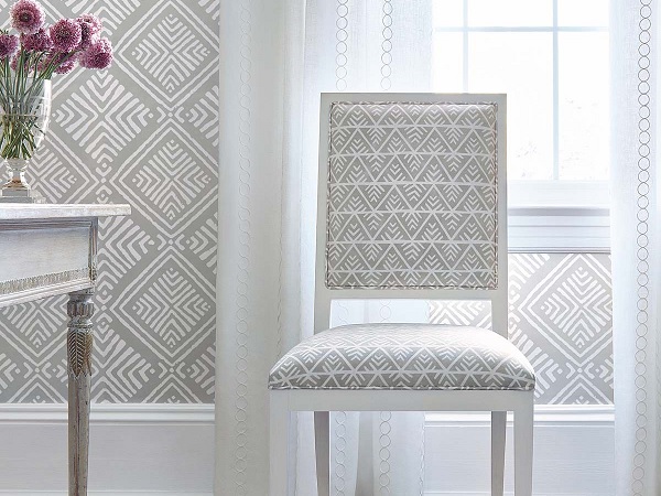 How To Use Geometric Wallpaper In Your Home