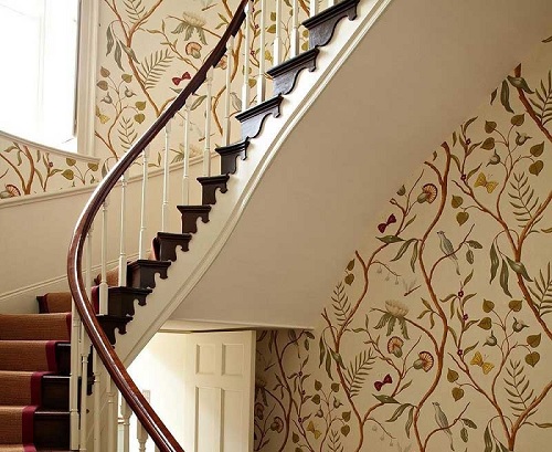 How To USe Wide Width Wallpaper In Your Home