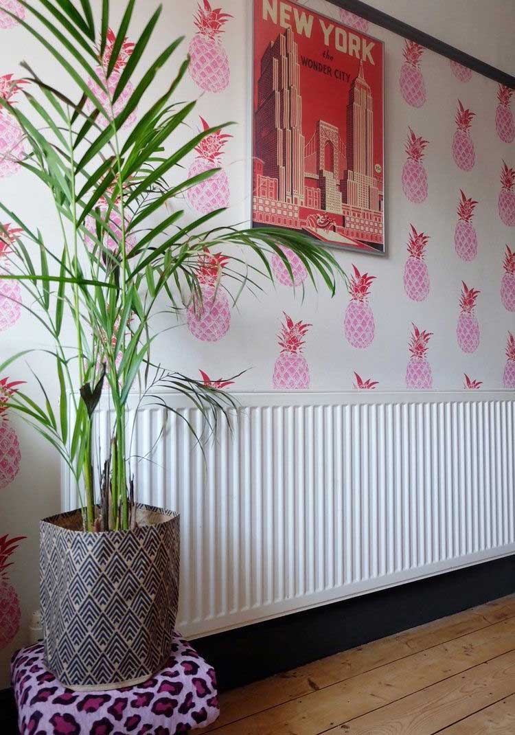 Modern Pink Living Room