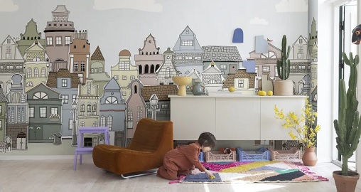 Colourful Murals For Playrooms
