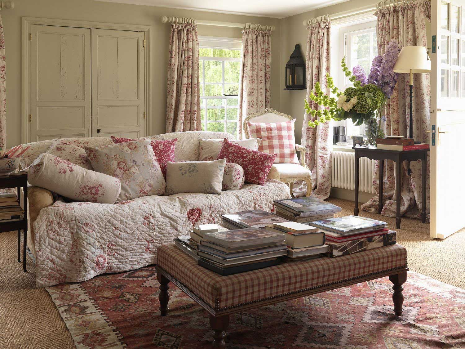 Vintage Style Living Room Vintage Sitting Room