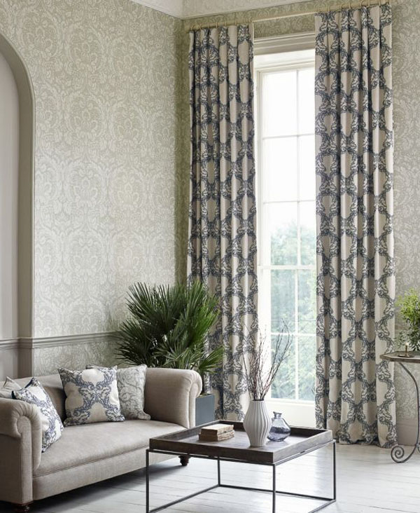 Grey Damask Wallpaper Ideas