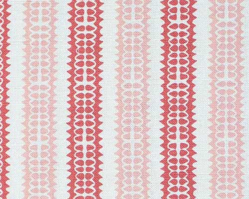 A Country House Twin Bedroom in Aqua Blue & Red