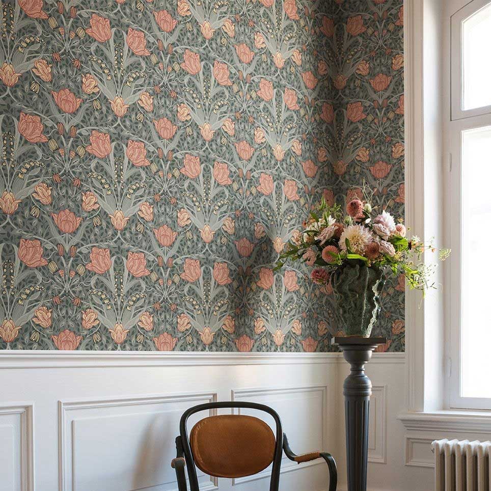 Modern Tulip Wallpaper