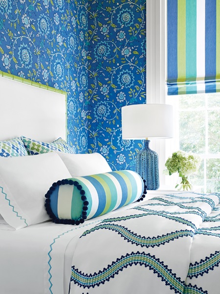Blue and Green Bedroom Decor