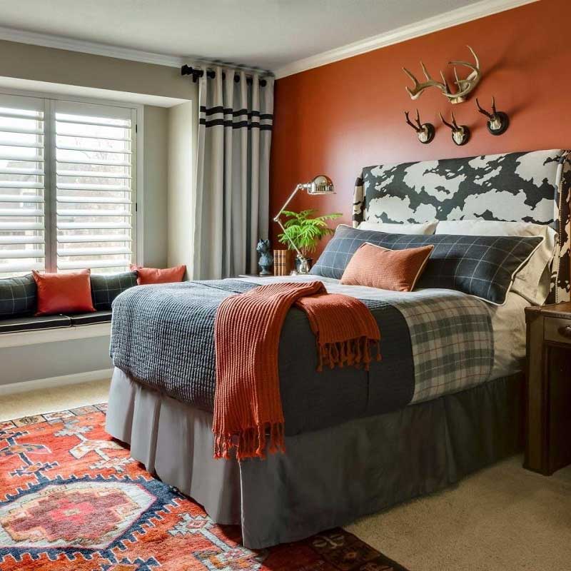Orange Interior Designs Ideas