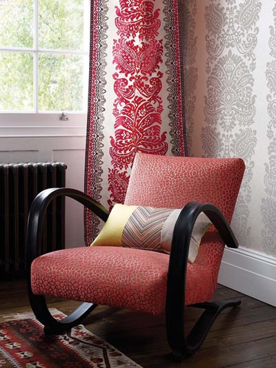 Coral Upholstery Fabric