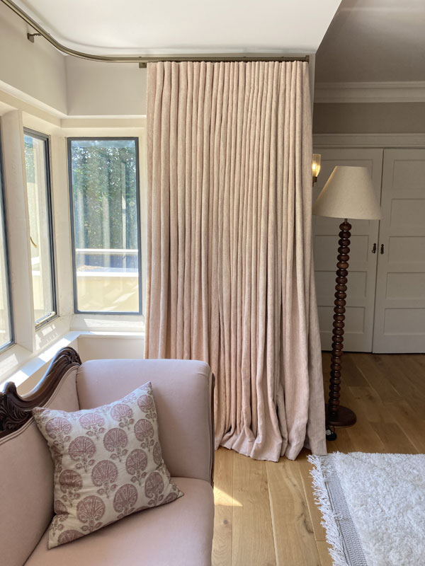 Curved Curtain Pole