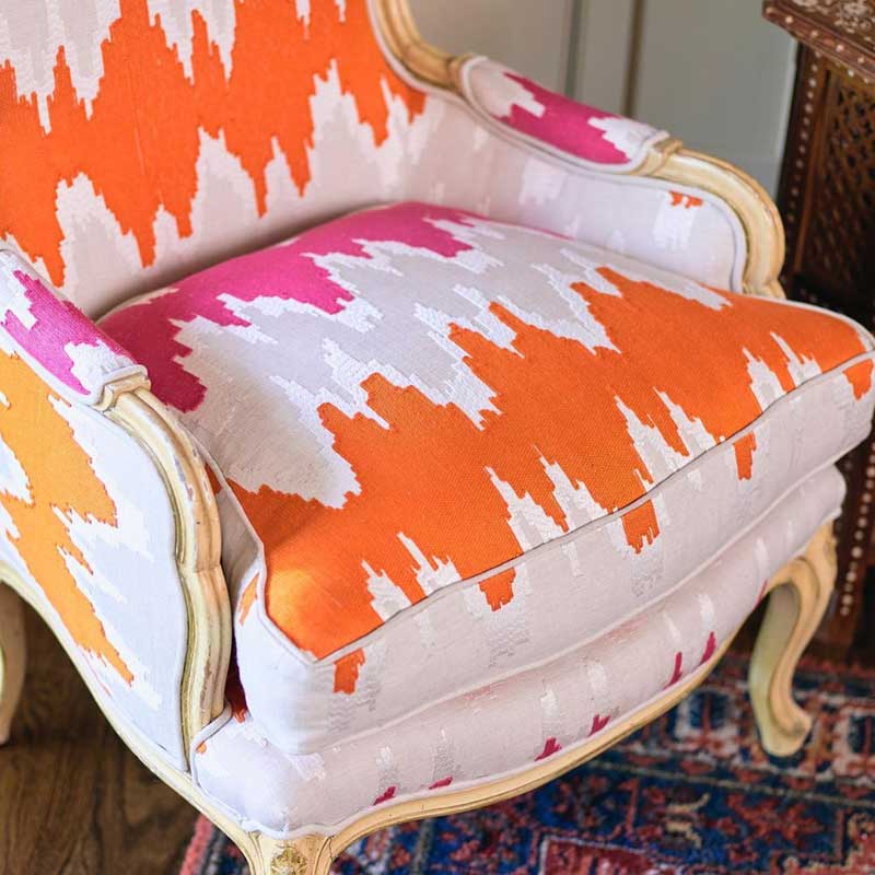 Pink and Orange Fabric Ideas