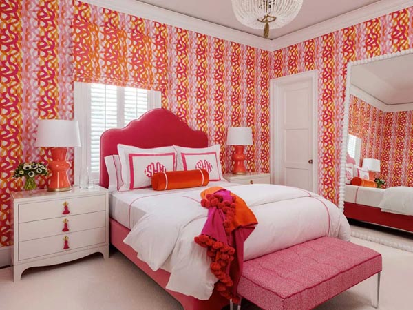 Embracing Colour: Pink and Orange Decorating Ideas