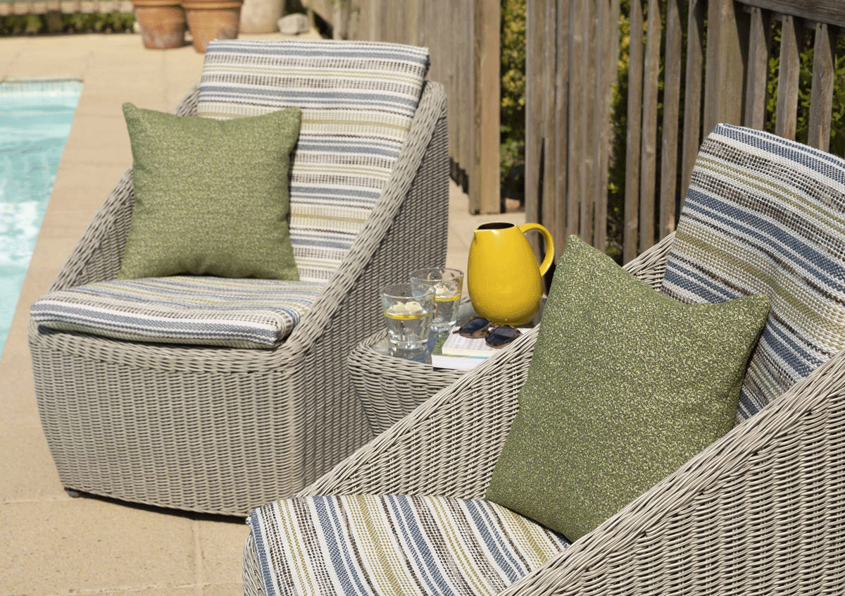 Rodeo Outdoor Fabric in Denim