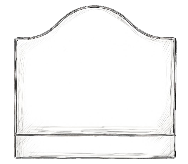 serpentine headboard