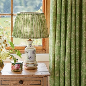 Shop Green Curtain and Upholstery Fabric