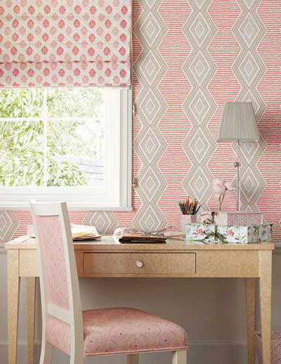 Camille Fabric Coral