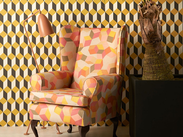 How to Use Geometric Wallpaper
